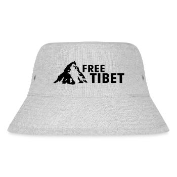 Free Tibet - Bob recyclé Stanley/Stella - gris chiné - Devant