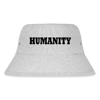 Humanity - Stanley/Stella recycelter Bucket Hat - Grau meliert - Vorne