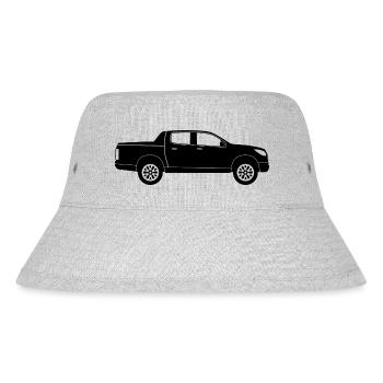 Pick-up Truck - Stanley/Stella Recycled Bucket Hat - heather grey - Front