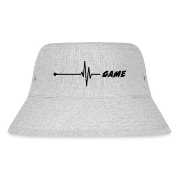 Game Gaming PC - Stanley/Stella Recycled Bucket Hat - heather grey - Front