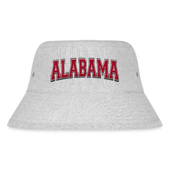 Alabama - Stanley/Stella recycelter Bucket Hat - Grau meliert - Vorne