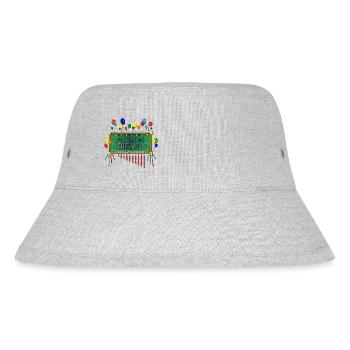 Vorschulkind 2023/24 - Stanley/Stella recycelter Bucket Hat - Grau meliert - Vorne