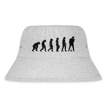 Singer Singing Musicians Band Singing Hobby Singer - Stanley/Stella Recycled Bucket Hat - heather grey - Front