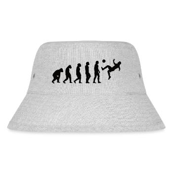 Soccer Player Soccer Team Soccer Design - Stanley/Stella Recycled Bucket Hat - heather grey - Front