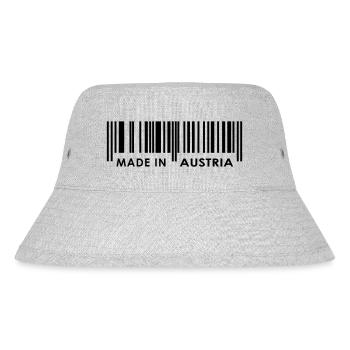 Made in Austria / Autriche - Bob recyclé Stanley/Stella - gris chiné - Devant