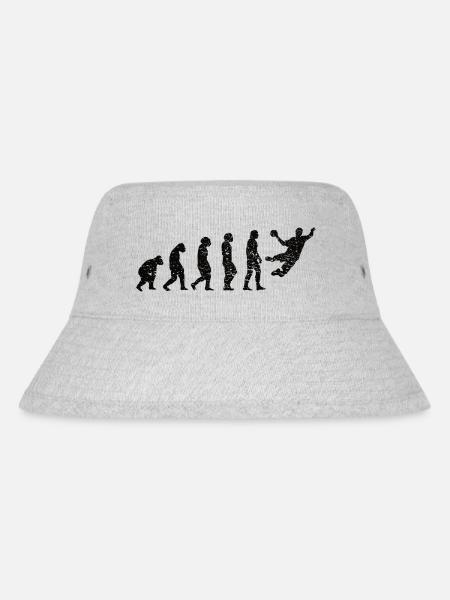 Handball Handballspieler Handballfan Handballteam - Stanley/Stella recycelter Bucket Hat - Grau meliert