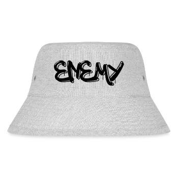 Enemy - Stanley/Stella recycelter Bucket Hat - Grau meliert - Vorne