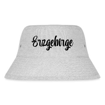 Erzgebirge Heimat - Stanley/Stella recycelter Bucket Hat - Grau meliert - Vorne