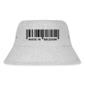 Made in Belgium / Belgique - Bob recyclé Stanley/Stella - gris chiné - Devant