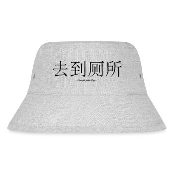 Enjoy every day, beautiful saying - Stanley/Stella Recycled Bucket Hat - heather grey - Front