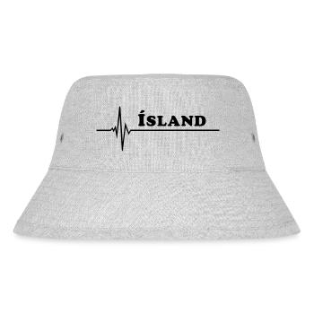 Island - Stanley/Stella Recycled Bucket Hat - heather grey - Front