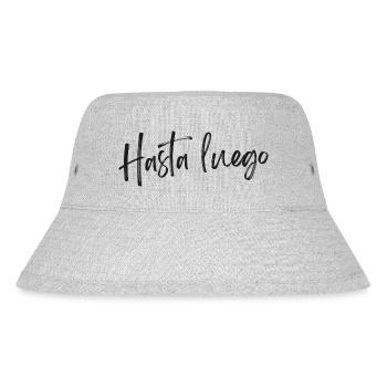 Hasta Luego – Casual Spanish Goodbye Design - Bob recyclé Stanley/Stella - gris chiné - Devant