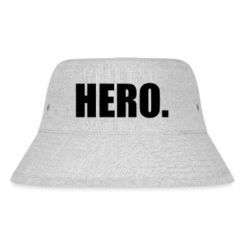 Hero - Stanley/Stella recycelter Bucket Hat - Grau meliert - Vorne