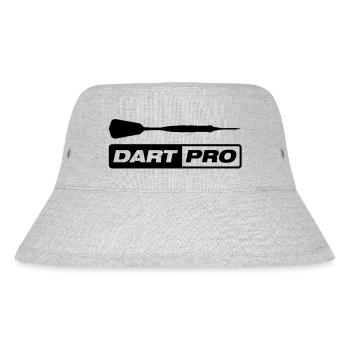 dart_pro___f1 - Stanley/Stella recycelter Bucket Hat - Grau meliert - Vorne