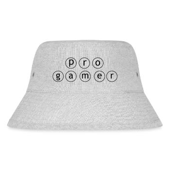 Game Gaming PC - Stanley/Stella recycelter Bucket Hat - Grau meliert - Vorne