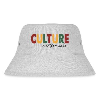 Culture pas à vendre - Bob recyclé Stanley/Stella - gris chiné - Devant