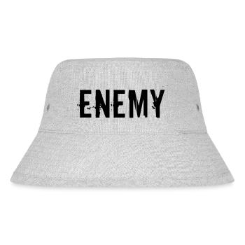 Enemy - Stanley/Stella recycelter Bucket Hat - Grau meliert - Vorne