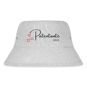 Patentante 2024 - Stanley/Stella recycelter Bucket Hat - Grau meliert - Vorne