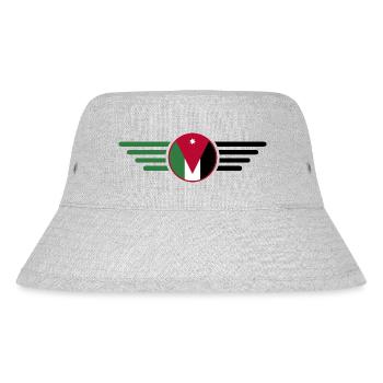 J’aime Jordan, T-shirt Style Design - Bob recyclé Stanley/Stella - gris chiné - Devant