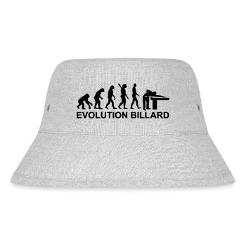 Billard - Stanley/Stella recycelter Bucket Hat - Grau meliert - Vorne