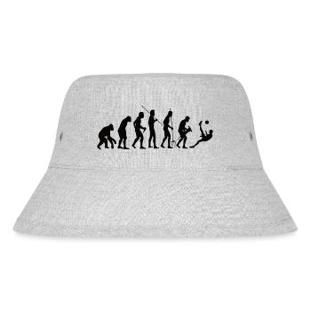 Fußball Fußballtrainer Fußballspieler Fußballer - Stanley/Stella recycelter Bucket Hat - Grau meliert - Vorne