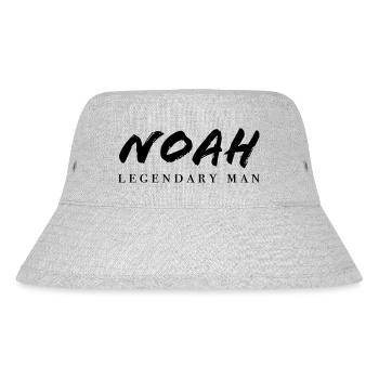 L’homme légendaire de NOAH revendique la marque | Graphique vectoriel - Bob recyclé Stanley/Stella - gris chiné - Devant