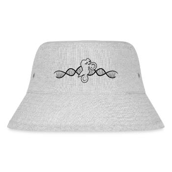 Motorrad Motorradfahrer Motorcross Motorradfan - Stanley/Stella recycelter Bucket Hat - Grau meliert - Vorne