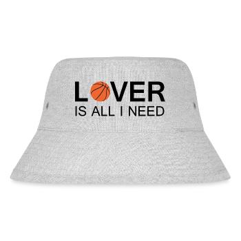 Basketball - Stanley/Stella Recycled Bucket Hat - heather grey - Front