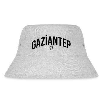 Gaziantep 27 Türkei Turkiye Geschenk Urlaub Antep - Stanley/Stella recycelter Bucket Hat - Grau meliert - Vorne