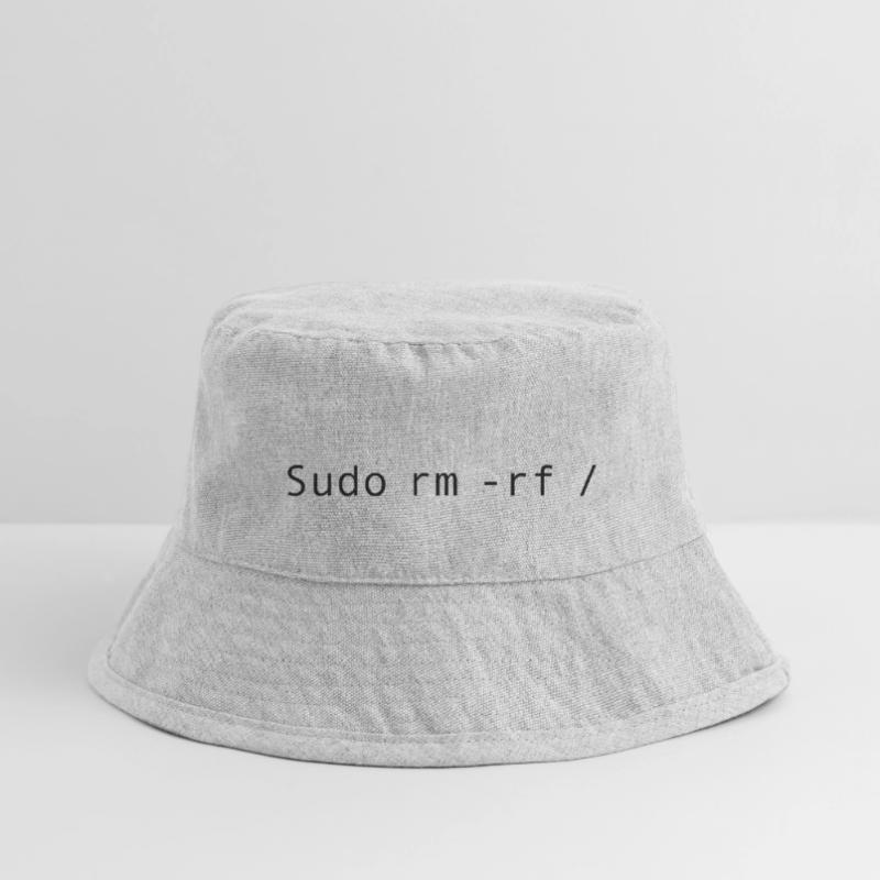Linux Coding Sudo rm -rf / Stanley/Stella Recycled Bucket Hat