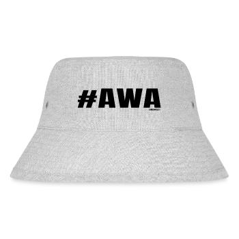 Der Schwabe drückt damit sein Erstaunen aus - Stanley/Stella recycelter Bucket Hat - Grau meliert - Vorne