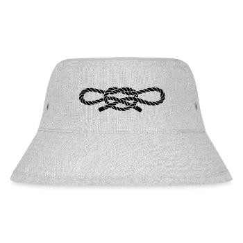 Rope Handcuffs - Pablo Escobar - Stanley/Stella Recycled Bucket Hat - heather grey - Front