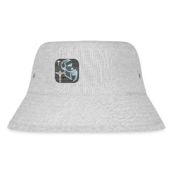 Amen (Beten) - Club WoW - Stanley/Stella recycelter Bucket Hat - Grau meliert - Vorne