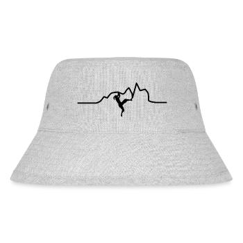 Bouldering - Stanley/Stella Recycled Bucket Hat - heather grey - Front
