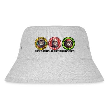 Moscow Cats Journey to Mars 2023 - Stanley/Stella Recycled Bucket Hat - heather grey - Front