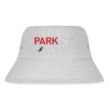 Banksy Swing Girl (Parking) - Stanley/Stella recycelter Bucket Hat - Grau meliert - Vorne