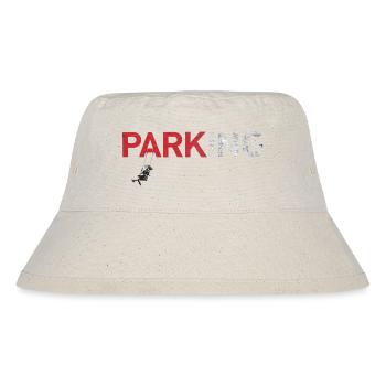 Banksy Swing Girl (Parking) - Stanley/Stella recycelter Bucket Hat - Naturweiß - Vorne
