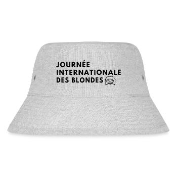 Journée internationale des blondes - Bob recyclé Stanley/Stella - gris chiné - Devant