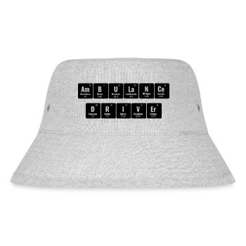Ambulance Driver Periodic Table Of Elements EMS Pa - Stanley/Stella Recycled Bucket Hat - heather grey - Front