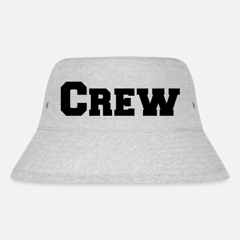 Crew 2 - Stanley/Stella recycelter Bucket Hat - Grau meliert
