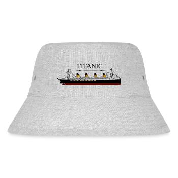 Titanic en couleur - Bob recyclé Stanley/Stella - gris chiné - Devant