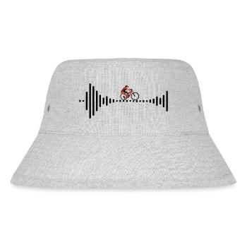Biking Running Marathon Triathlon Bike - Stanley/Stella Recycled Bucket Hat - heather grey - Front