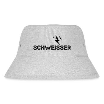 Handwerker Handyman Handwerk Werkzeug Baustelle - Stanley/Stella recycelter Bucket Hat - Grau meliert - Vorne
