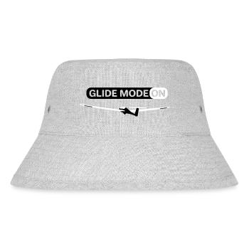 Segelflugzeug Segelfliegen Segelflug Segelflieger - Stanley/Stella recycelter Bucket Hat - Grau meliert - Vorne