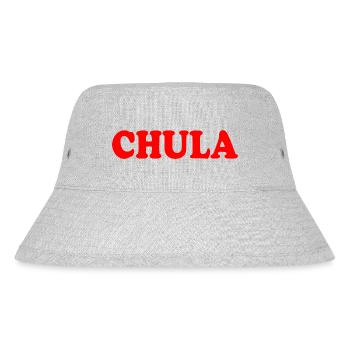 Chula - Stanley/Stella recycelter Bucket Hat - Grau meliert - Vorne