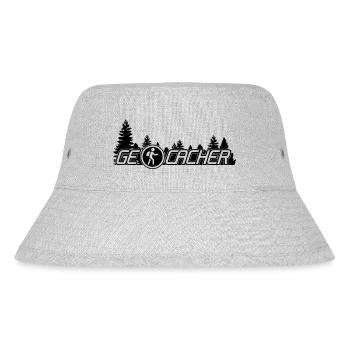 Geocacher - Stanley/Stella recycelter Bucket Hat - Grau meliert - Vorne