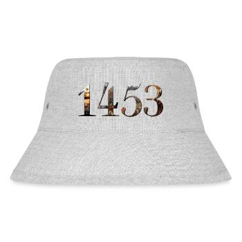 Istanbul - Stanley/Stella recycelter Bucket Hat - Grau meliert - Vorne