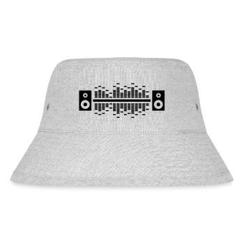 equalizer__f1 - Stanley/Stella recycelter Bucket Hat - Grau meliert - Vorne