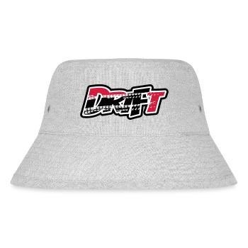 Drift Motorsport - Stanley/Stella recycelter Bucket Hat - Grau meliert - Vorne
