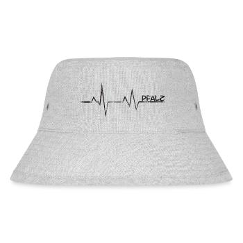 Palz EKG - Stanley/Stella recycelter Bucket Hat - Grau meliert - Vorne